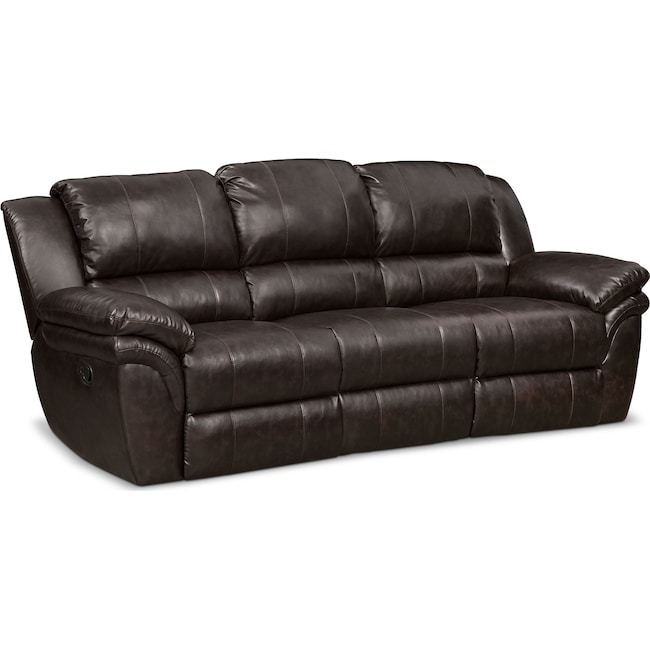 Living Room Furniture - Aldo Manual Reclining Sofa