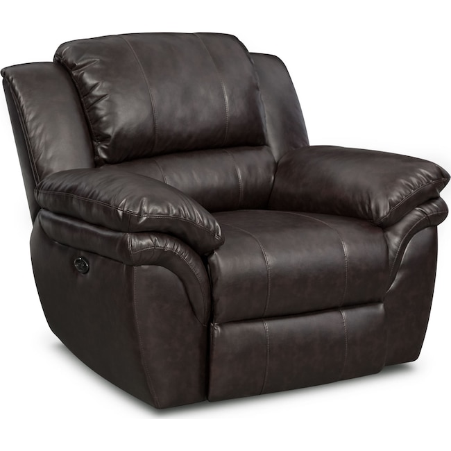 Living Room Furniture - Aldo Power Recliner