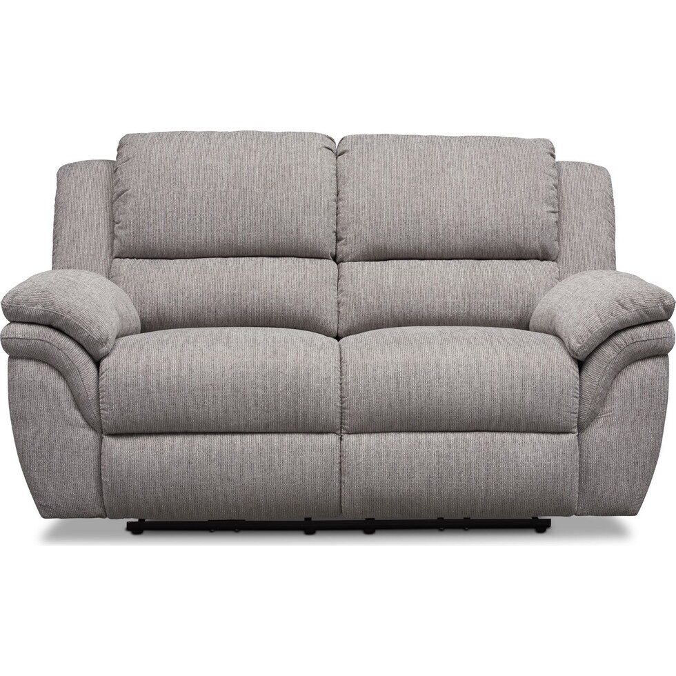 aldo gray  pc manual reclining living room   