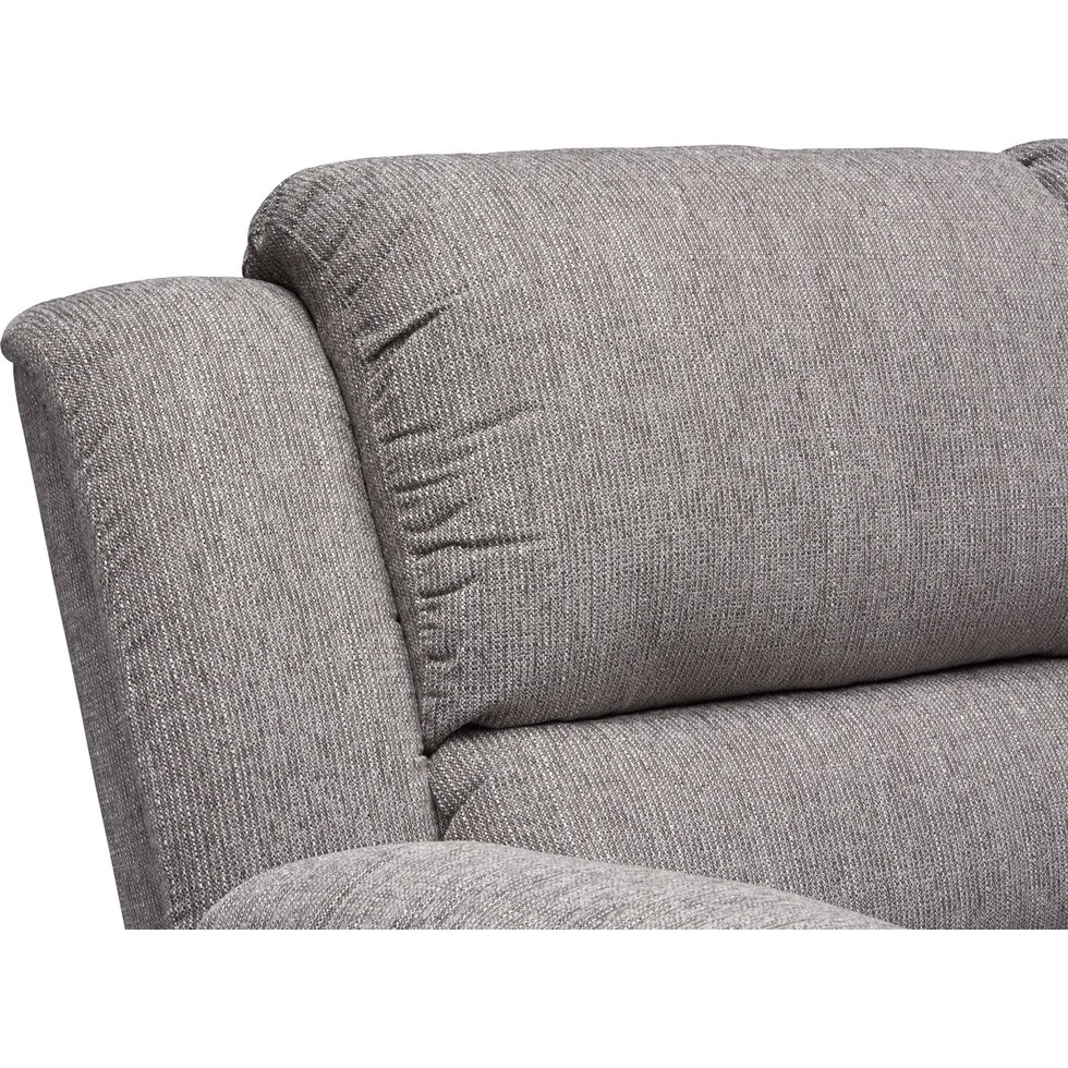 aldo gray  pc power reclining living room   