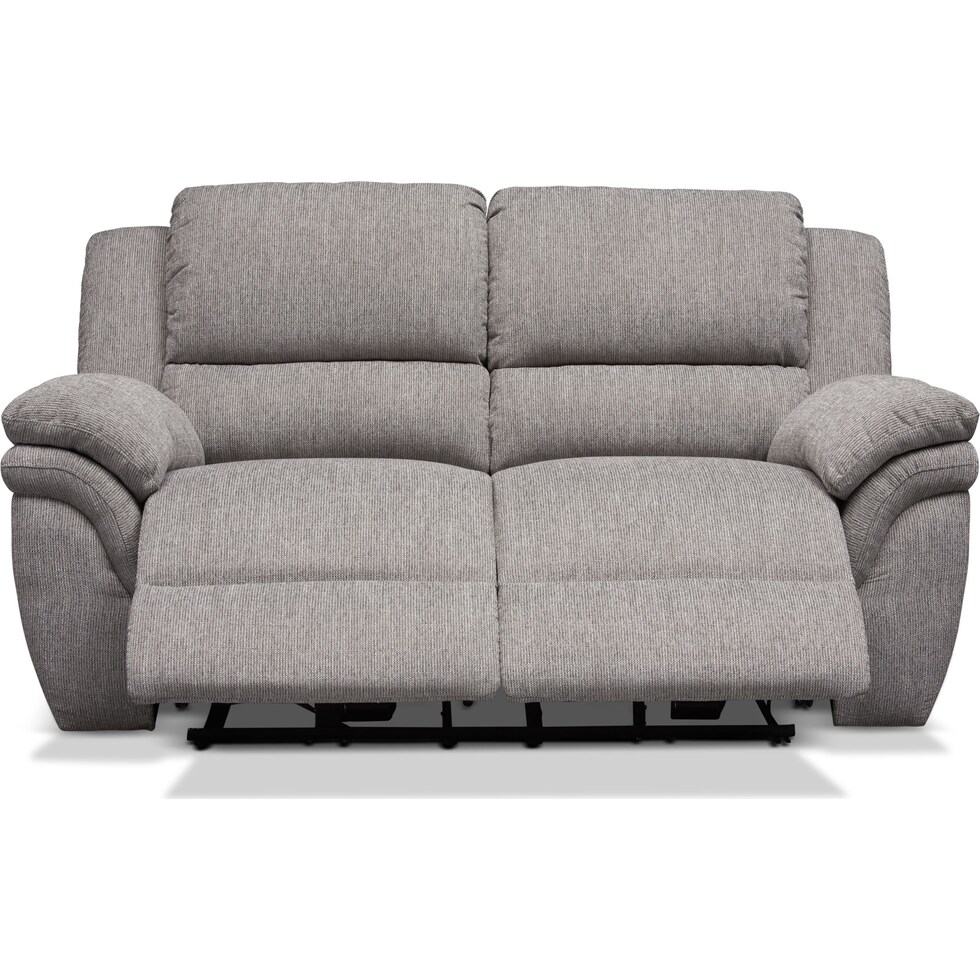 aldo gray  pc power reclining living room   