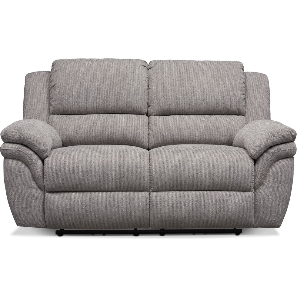 aldo gray  pc power reclining living room   