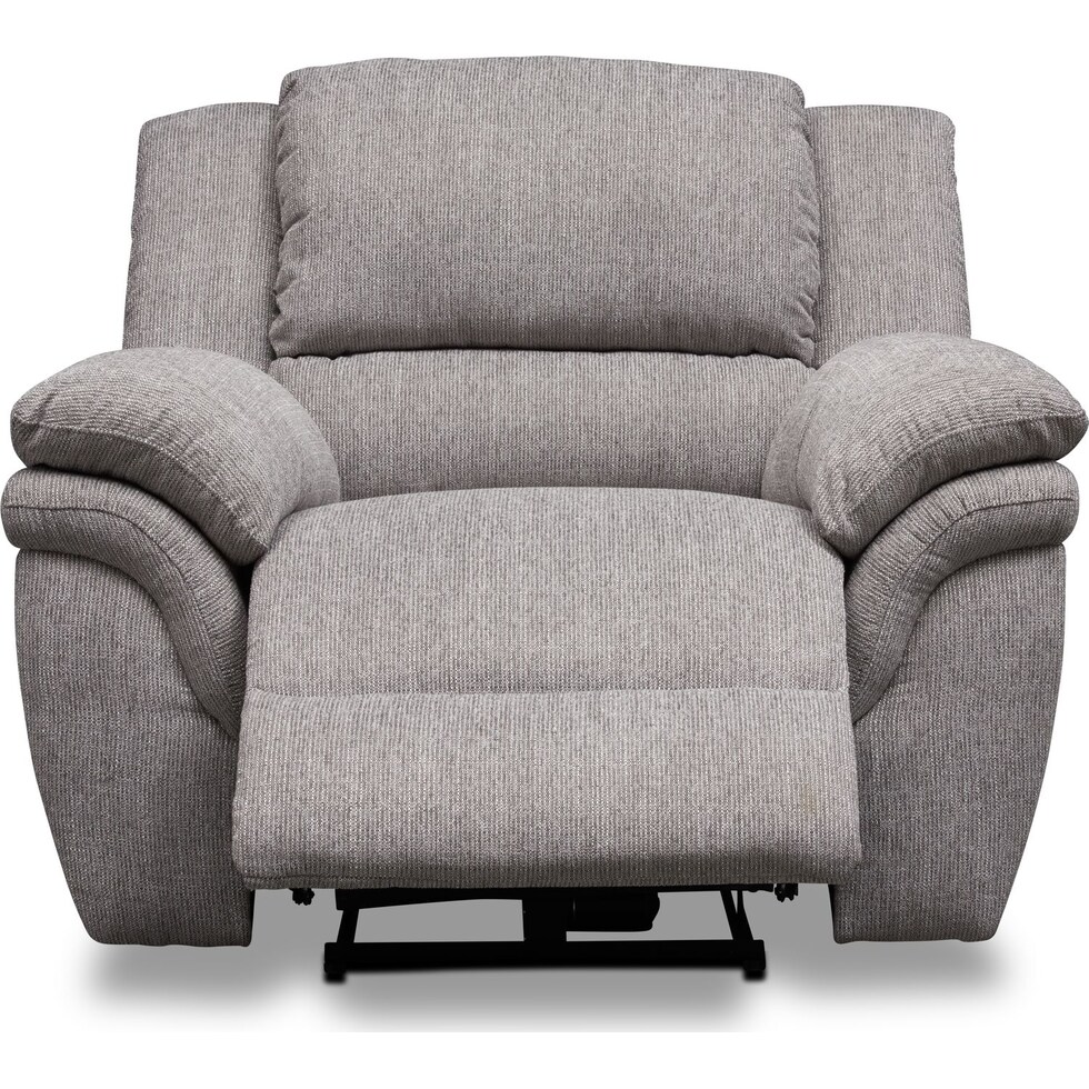 aldo gray power recliner   