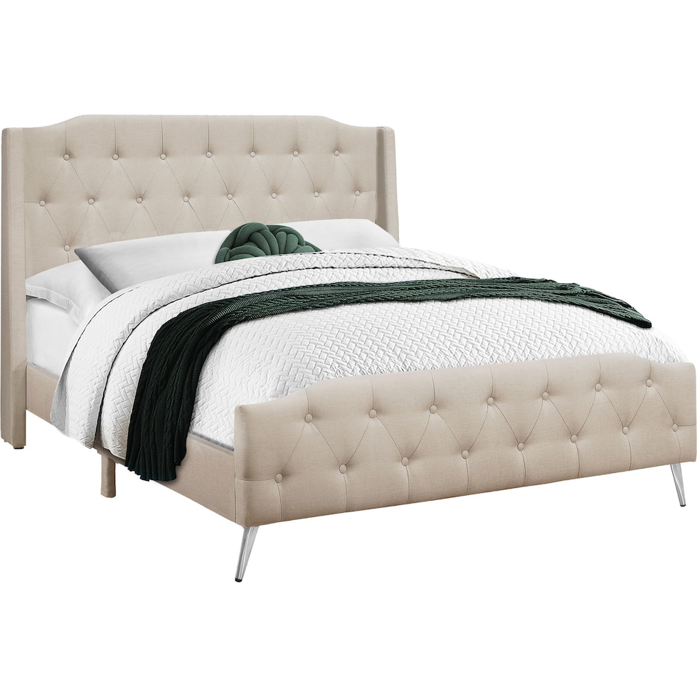 alejandro neutral queen bed   