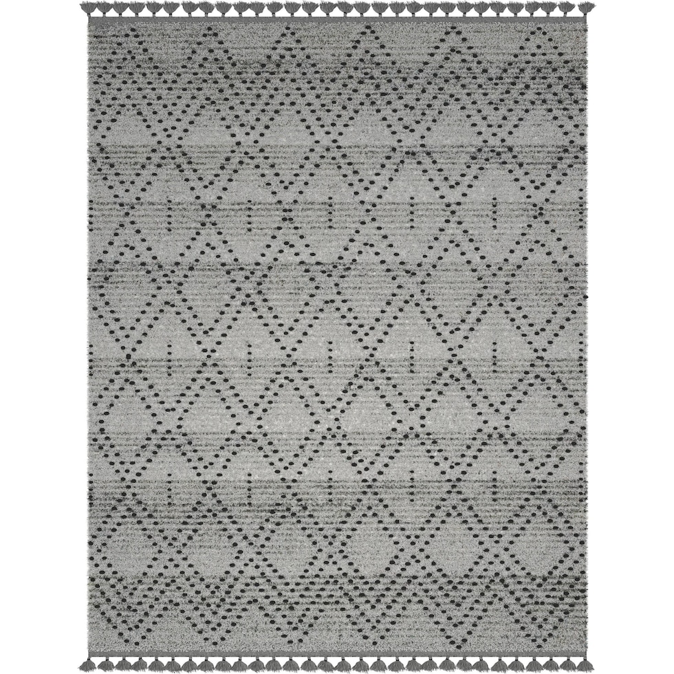 alessa light gray area rug  x    