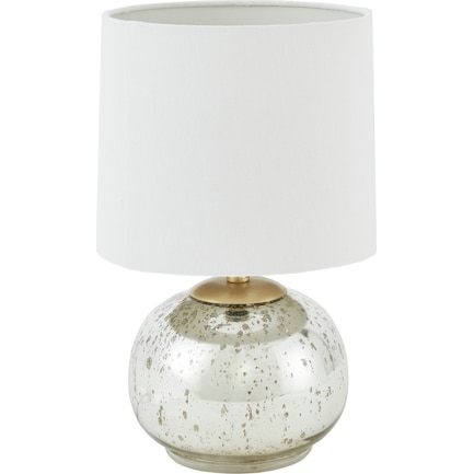 Alexa Table Lamp - Silver