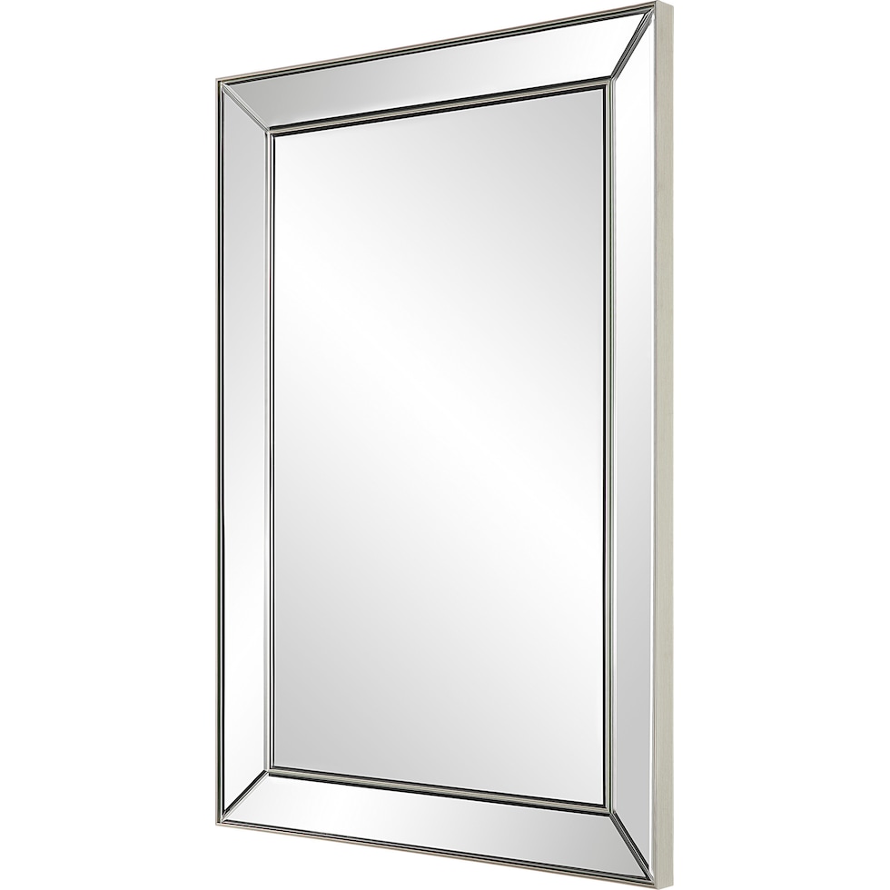 alexander plush nickel mirror   