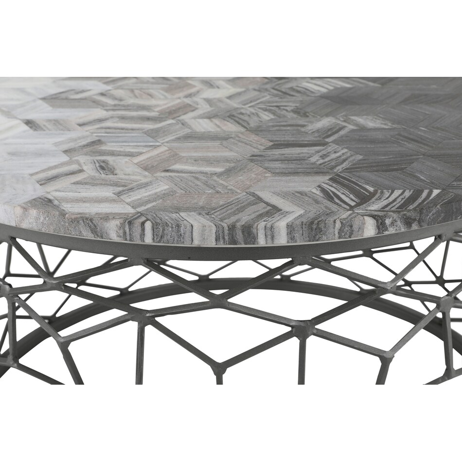 alexandria gray coffee table   