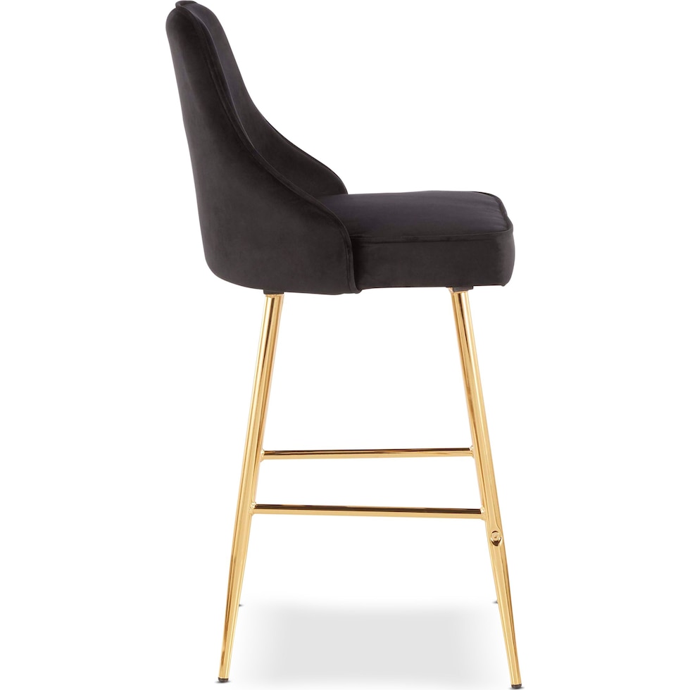 ali black counter height stool   