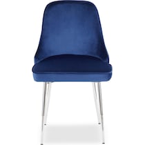 ali blue dining chair   