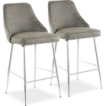 ali gray counter height stool   