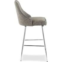 ali gray counter height stool   