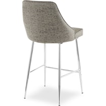 ali gray counter height stool   