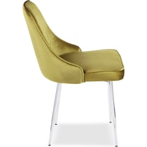 ali green dining chair   