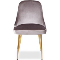 ali silver dining chair   