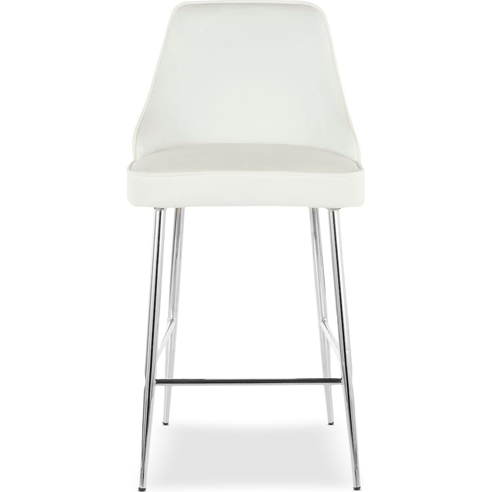 ali white counter height stool   