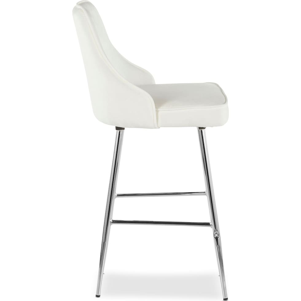 ali white counter height stool   