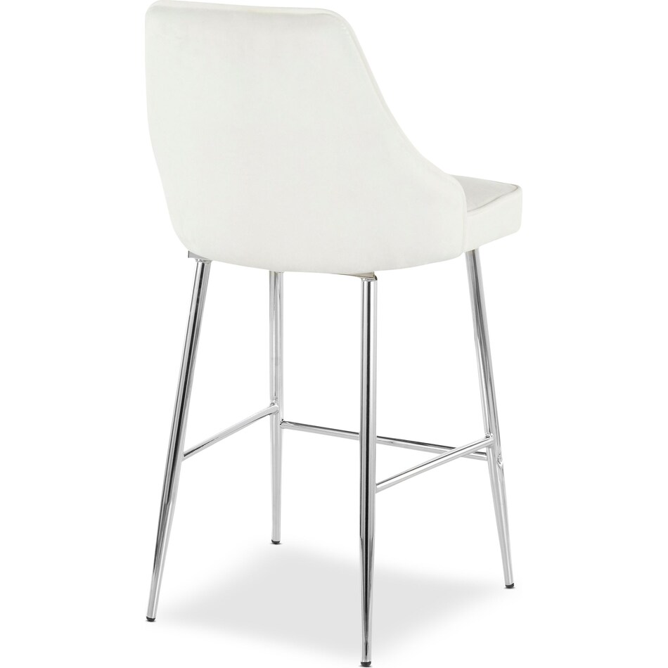 ali white counter height stool   
