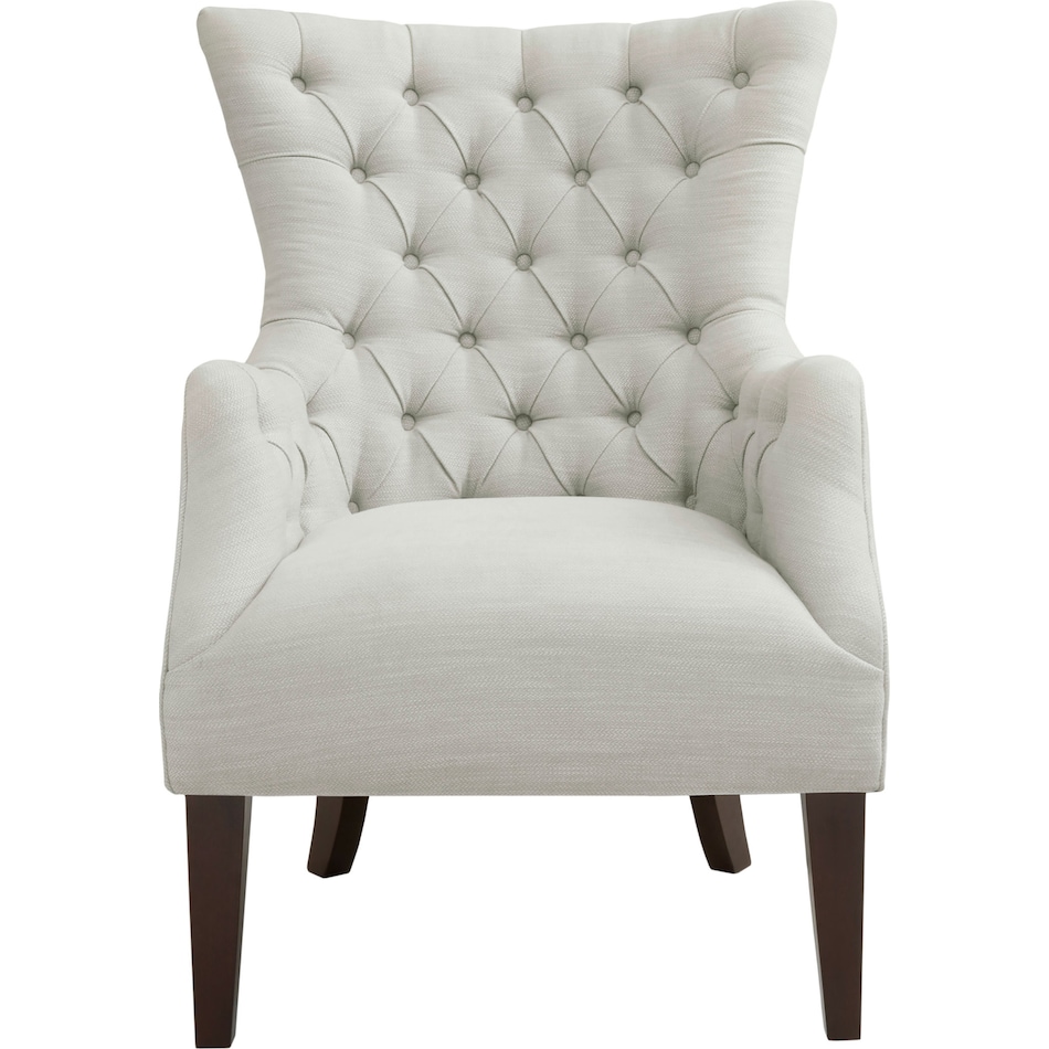 alia white accent chair   