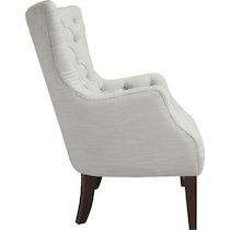 alia white accent chair   