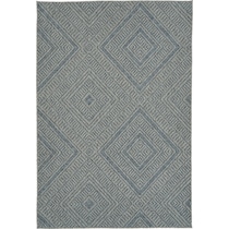 alicante blue outdoor area rug   