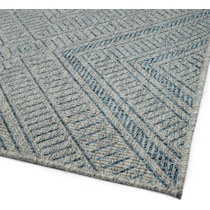 alicante blue outdoor area rug   