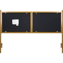 alicia white king headboard   