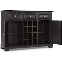 alina black sideboard   
