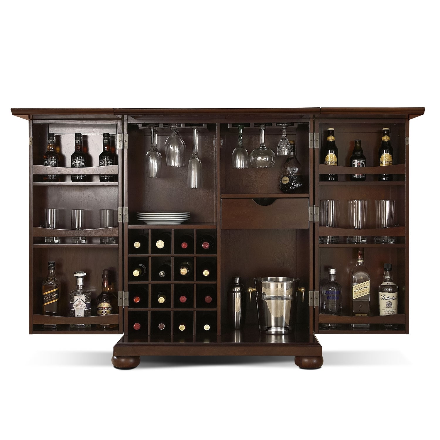 Alina Bar Cabinet American Signature Furniture