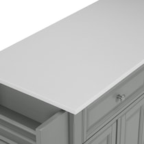 alina gray kitchen island   