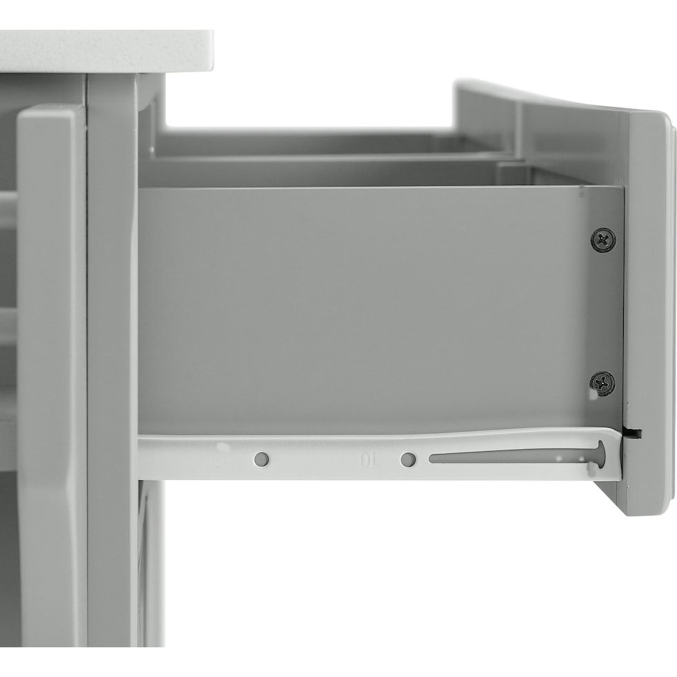 alina gray kitchen island   