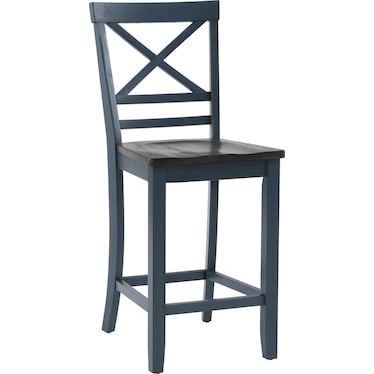Abbot Counter-Height Dining Table and 6 Stools