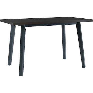 Aliza Wood Counter Table Blue