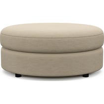allegra neutral ottoman   