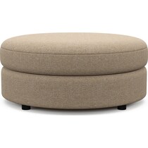 allegra neutral ottoman   