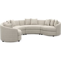 allegra neutral sectional   