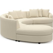 allegra neutral sectional   