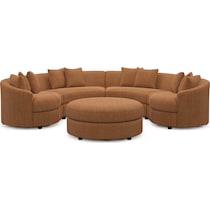 allegra orange  pc living room   