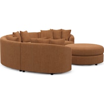 allegra orange  pc living room   