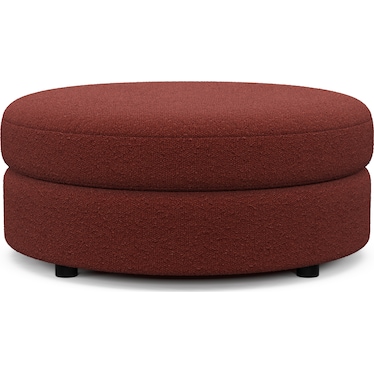 Allegra Round Ottoman