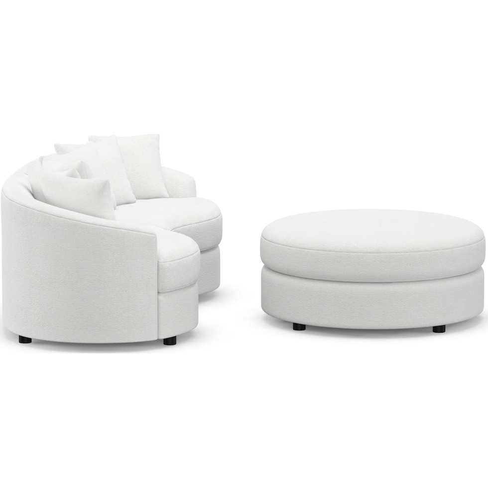 allegra white  pc living room   