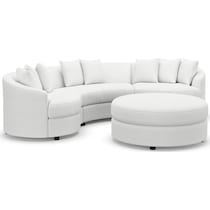 allegra white  pc living room   