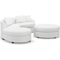 allegra white  pc living room   