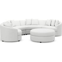 allegra white  pc living room   