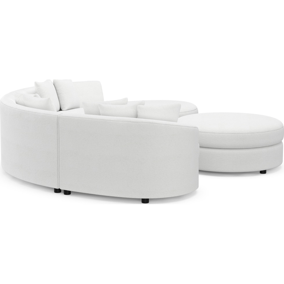 allegra white  pc living room   