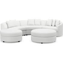 allegra white  pc living room   