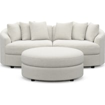 allegra white  pc living room   