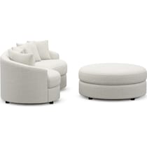 allegra white  pc living room   