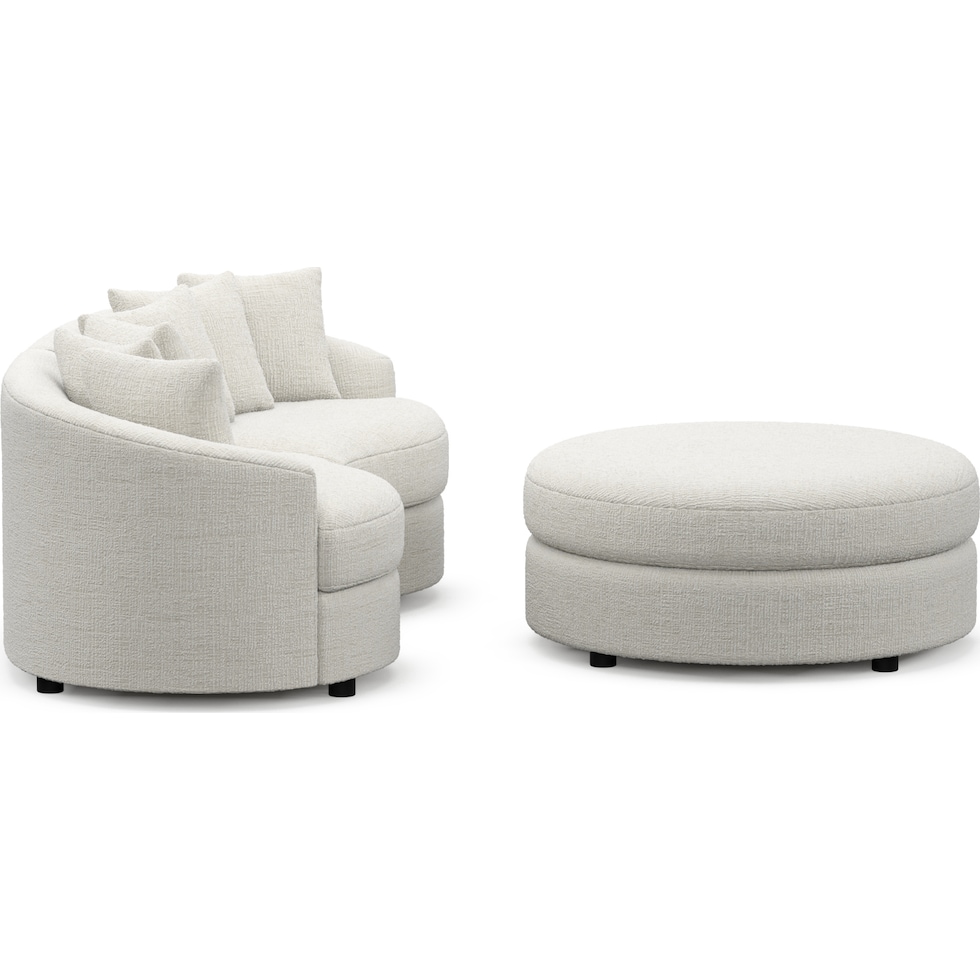 allegra white  pc living room   