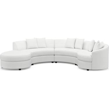 Allegra 4-Piece Sectional with Chaise